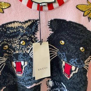 baggy gucci sweater|gucci alien sweater.